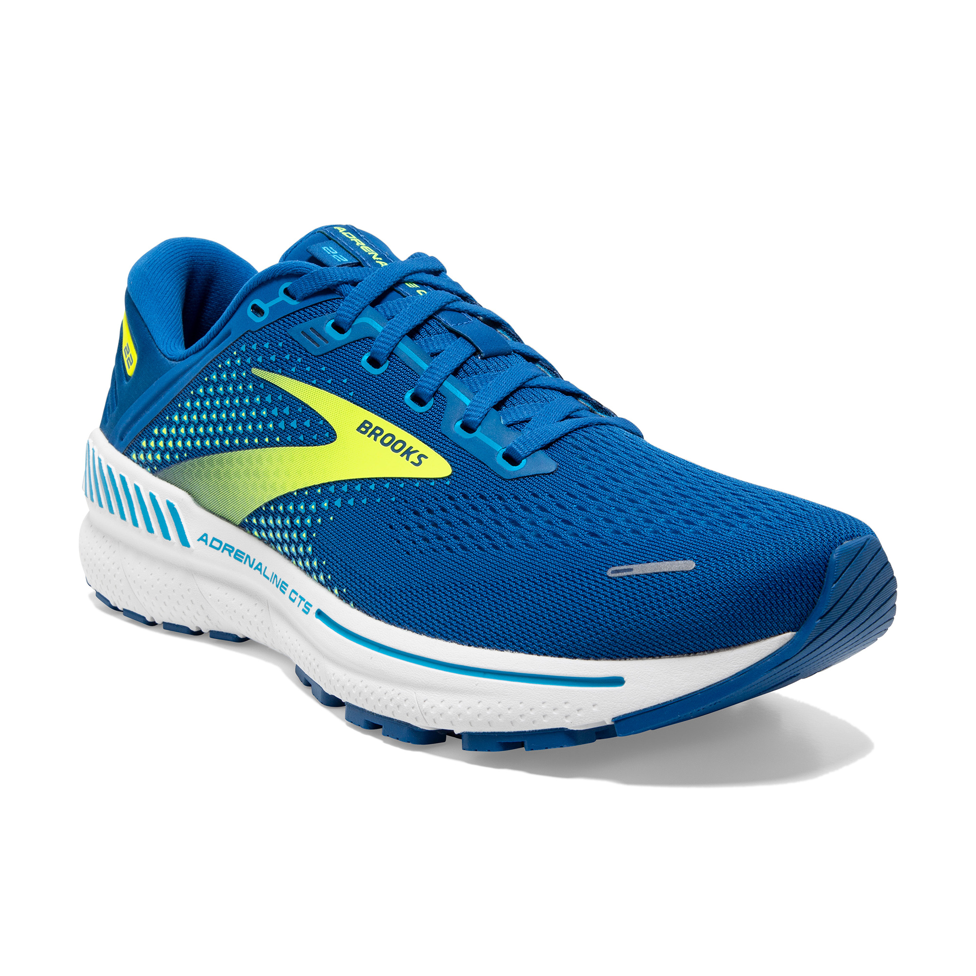 Brooks Men's Adrenaline GTS 22 - Blue/Nightlife/White - Running Bath