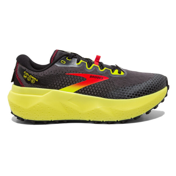 Brooks Men's Caldera 6 - Black/Fiery Red/Blazing Yellow