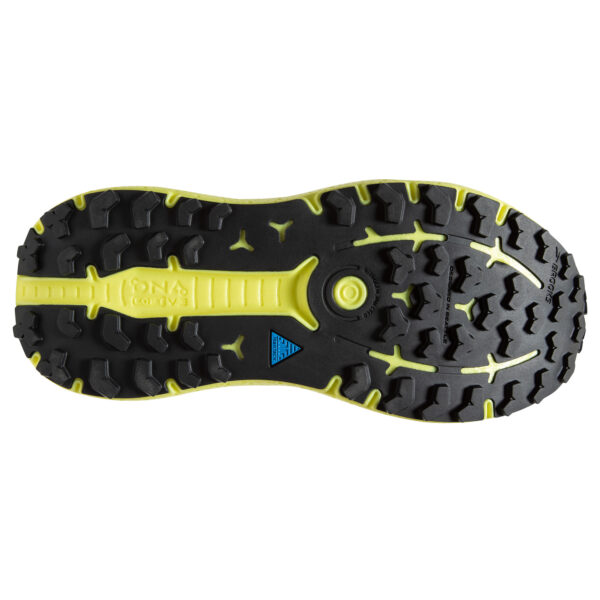 Brooks Men's Caldera 6 - Black/Fiery Red/Blazing Yellow - Image 6