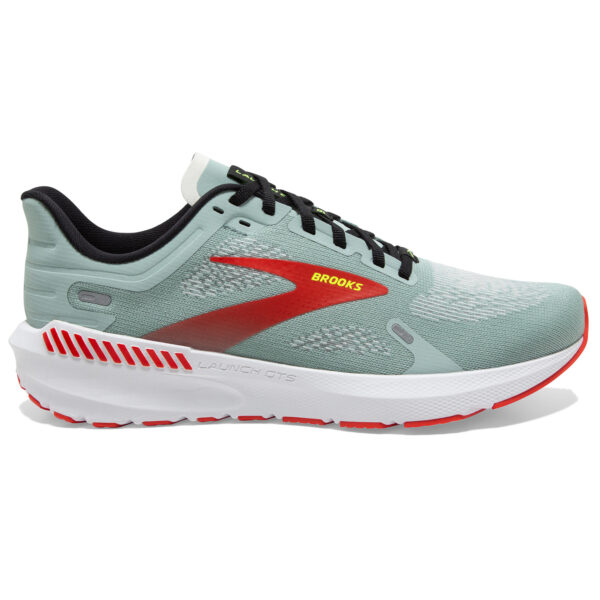 Brooks Men's Launch GTS 9 - Blue Surf/Black/Cherry Tomato
