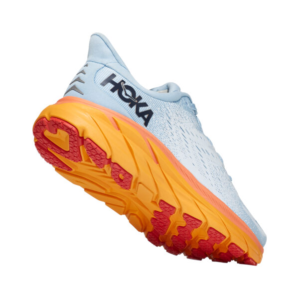 Hoka Women's Clifton 8 - Summer Song/Ice Flow - Image 4