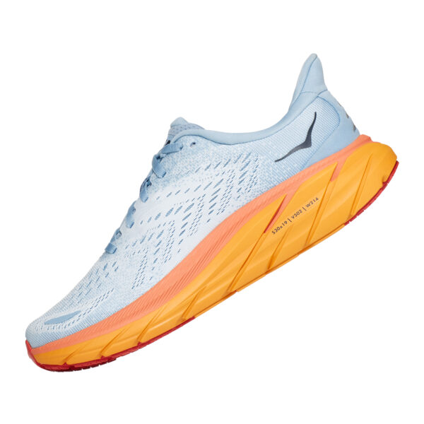 Hoka Women's Clifton 8 - Summer Song/Ice Flow - Image 5
