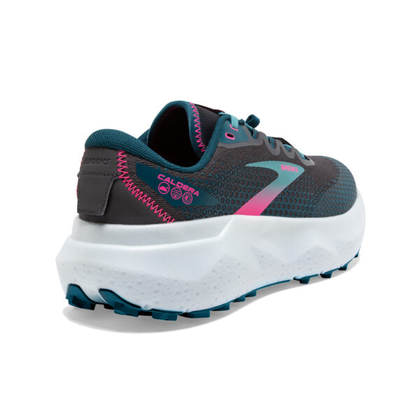 Brooks Women's Caldera 6 - Pearl/Blue Coral/Pink - Image 4