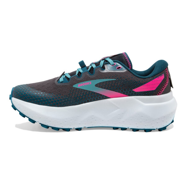 Brooks Women's Caldera 6 - Pearl/Blue Coral/Pink - Image 2
