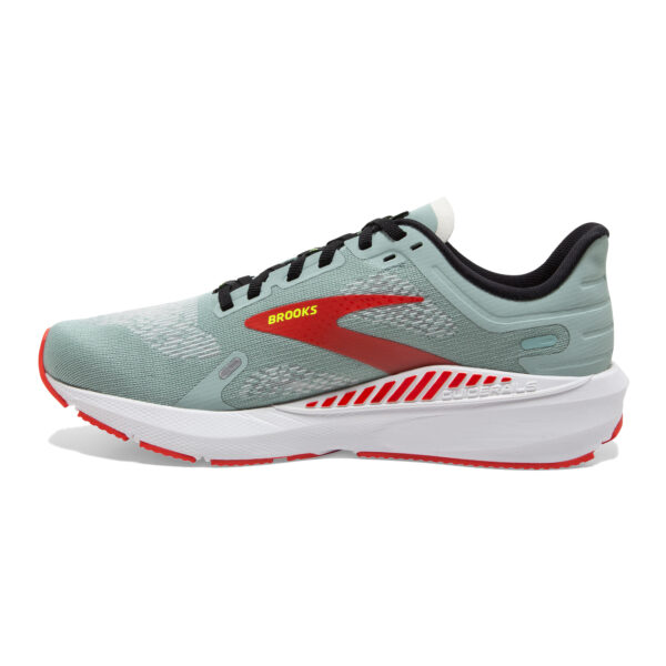 Brooks Women's Launch GTS 9 - Blue Surf/Black/Cherry Tomato - Image 2