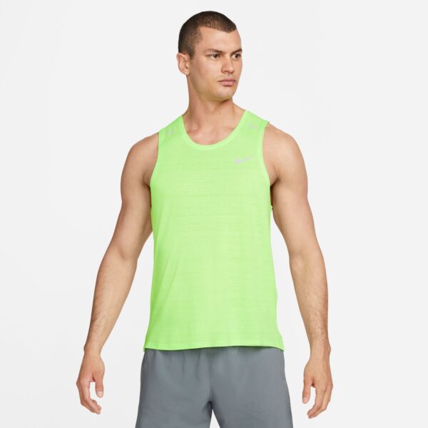 Nike Men's Miler Tank - Ghost Green/Reflective Silver