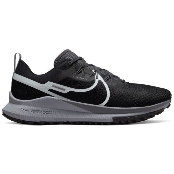 Nike Men's React Pegasus Trail 4 - Black/Dark Grey/Wolf Grey/Aura