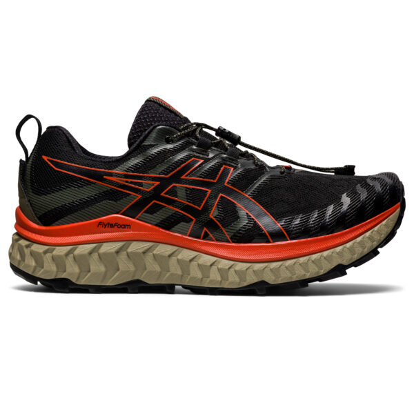 Asics Men's Trabuco Max - Black/Cherry Tomato