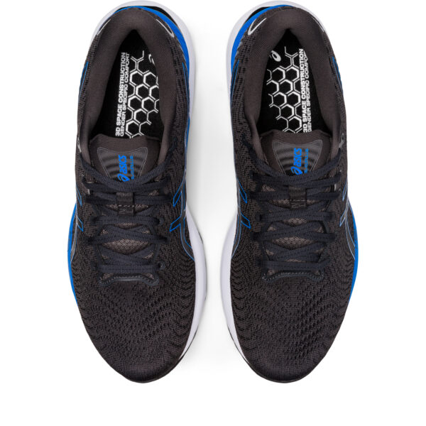 Asics Men's Gel-Cumulus 24 - Graphite Grey/Electric Blue - Image 5