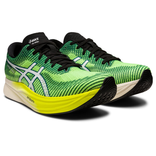 Asics Men's Magic Speed 2 - Safety Yellow/White - Image 3