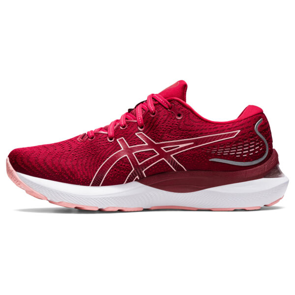 Asics Women's Gel-Cumulus 24 - Cranberry/Frosted Rose - Image 2