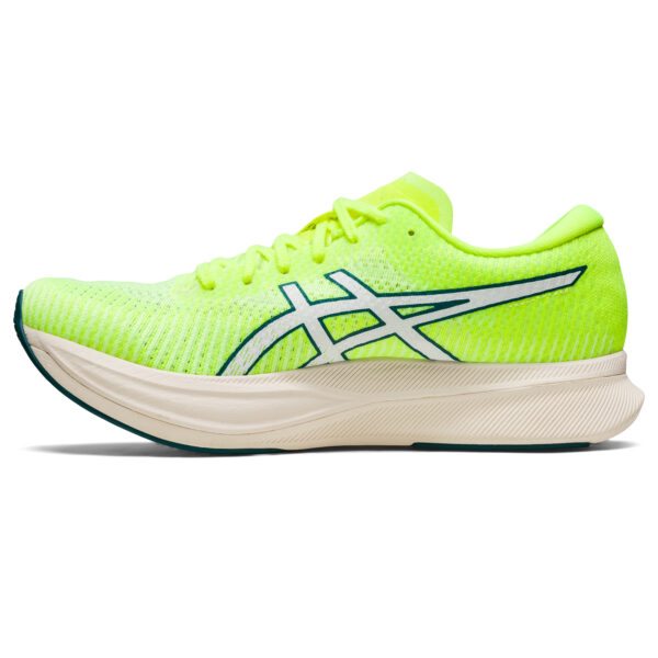 Asics Women's Magic Speed 2 - Safety Yellow/White - Image 2