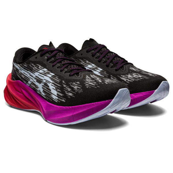Asics Women's Novablast 3 - Black/Soft Sky - Image 3