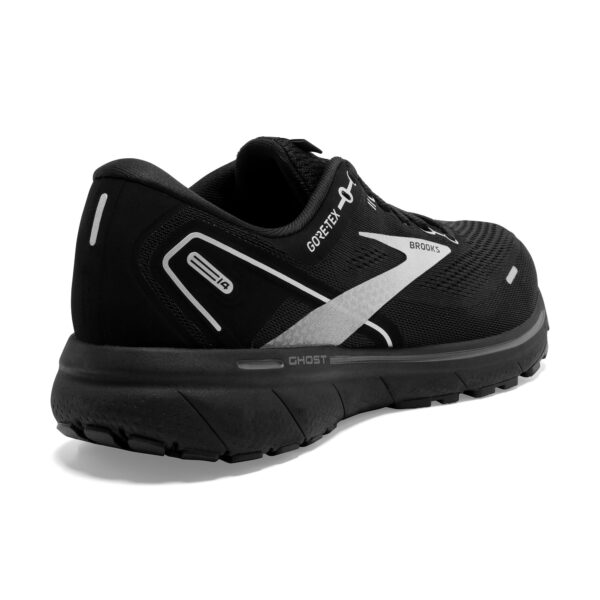 Brooks Men's Ghost 14 GTX - Black/Black/Ebony - Image 4