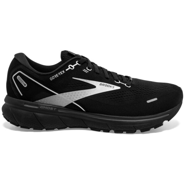 Brooks Men's Ghost 14 GTX - Black/Black/Ebony