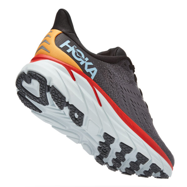Hoka Men's Clifton 8 Wide - Anthracite/Castlerock - Image 4