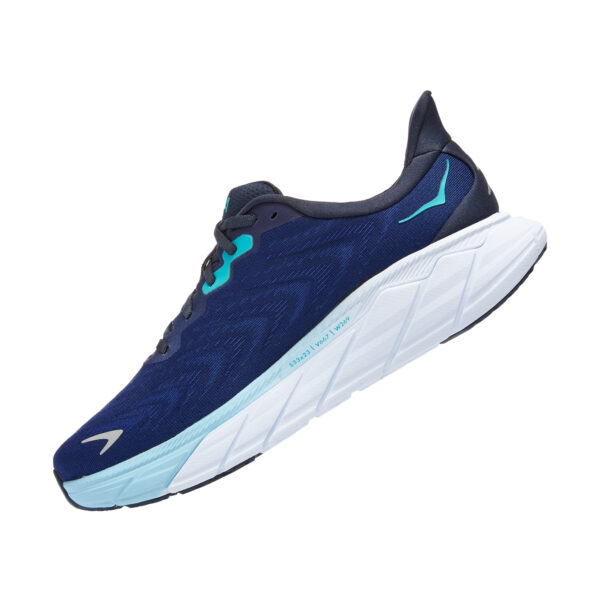 Hoka Men's Arahi 6 - Outer Space/Bellwether Blue - Image 5