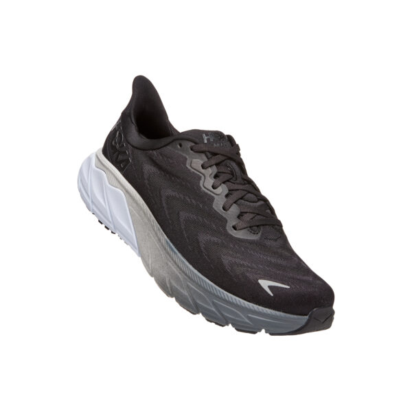 Hoka Men's Arahi 6 Wide - Black/White - Image 2