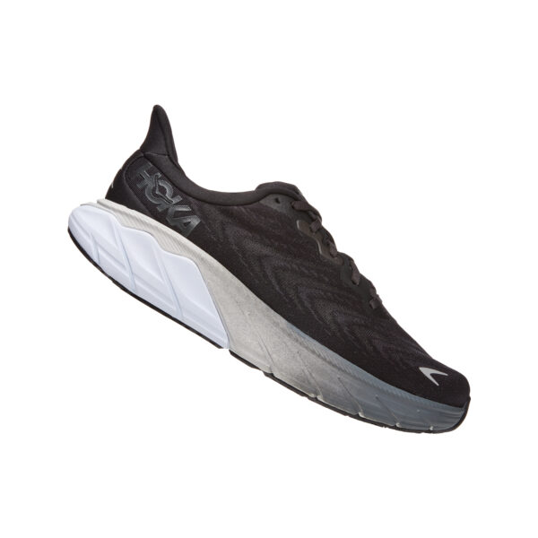 Hoka Men's Arahi 6 Wide - Black/White - Image 3