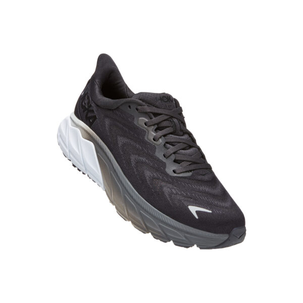 Hoka Women's Arahi 6 Wide - Black/White - Image 2