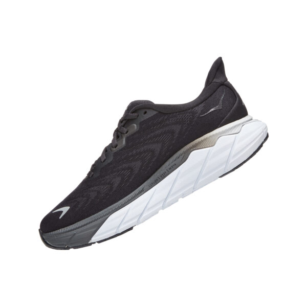 Hoka Women's Arahi 6 Wide - Black/White - Image 4