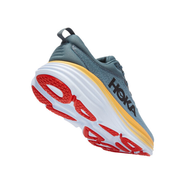 Hoka Men's Bondi 8 - Goblin Blue/Mountain Spring - Image 4