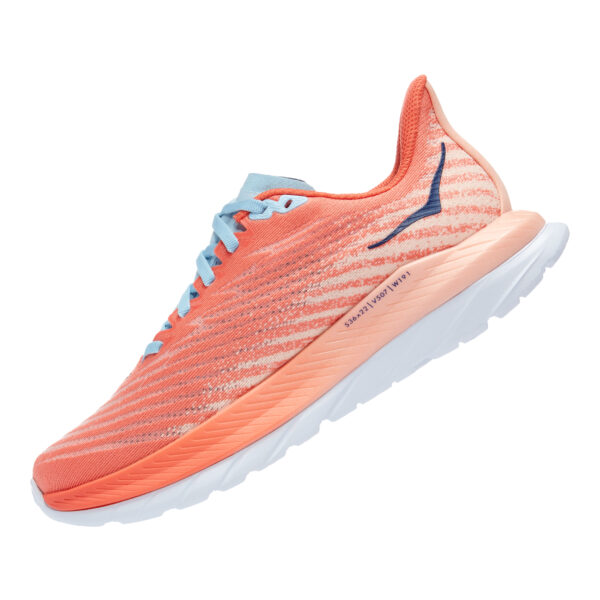 Hoka Women's Mach 5 - Camellia/Peach Parfait - Image 5