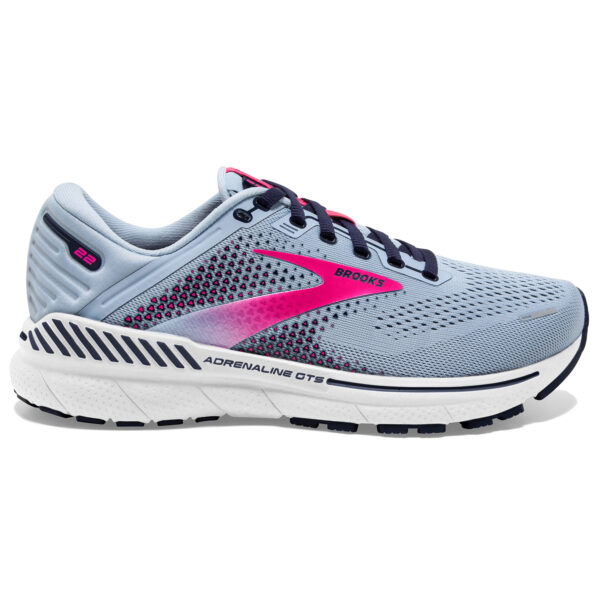 Brooks Women's Adrenaline GTS 22 - Kentucky Blue/Peacoat/Pink