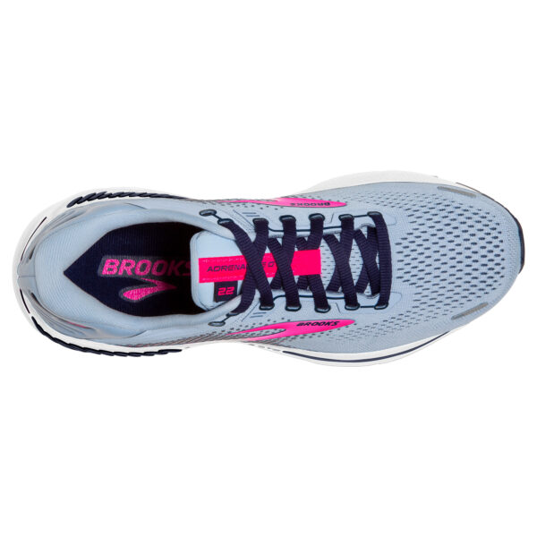 Brooks Women's Adrenaline GTS 22 - Kentucky Blue/Peacoat/Pink - Image 5