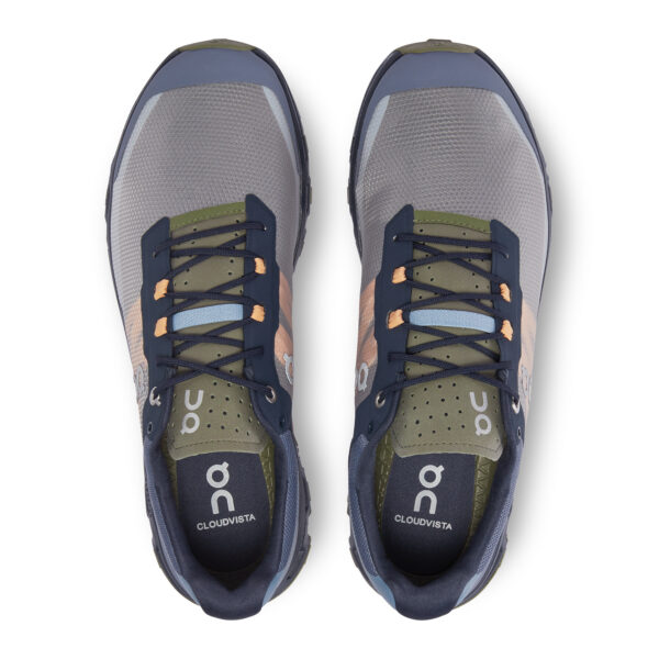 On Running Men's Cloudvista - Midnight/Olive - Image 5