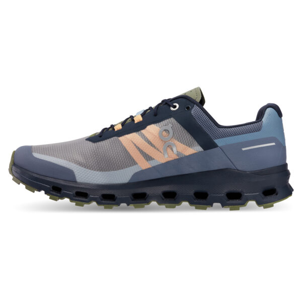 On Running Men's Cloudvista - Midnight/Olive - Image 2