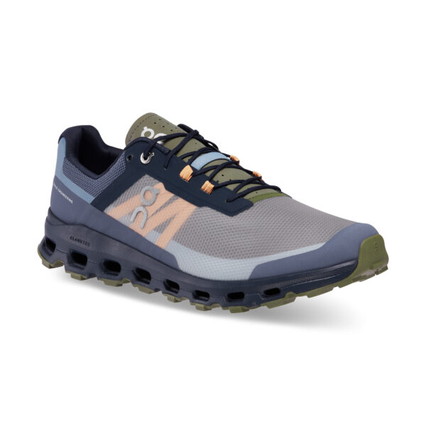 On Running Men's Cloudvista - Midnight/Olive - Image 3