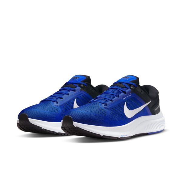 Nike Men's Air Zoom Structure 24 - Old Royal/White/Black/Racer Blue - Image 3
