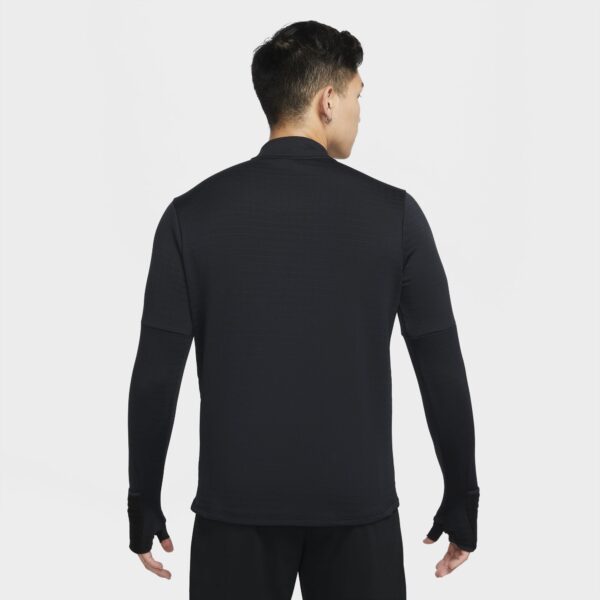 Nike Men's Therma-FIT Repel Element 1/2 Zip Top - Black/Reflective Silv - Image 2