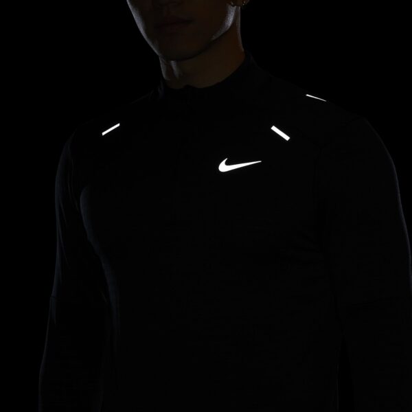 Nike Men's Therma-FIT Repel Element 1/2 Zip Top - Black/Reflective Silv - Image 4