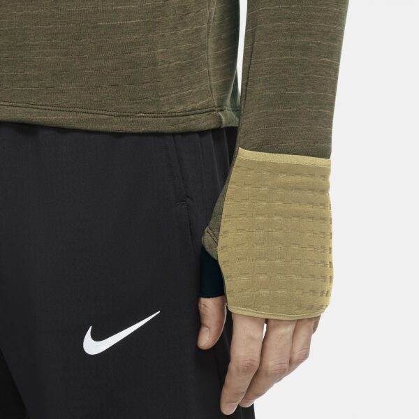 Nike Men's Therma-FIT Repel Element 1/2 Zip Top - Rough Green/Coriander/Reflective Silv - Image 3