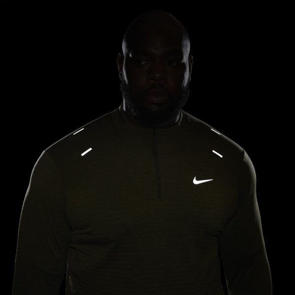 Nike Men's Therma-FIT Repel Element 1/2 Zip Top - Rough Green/Coriander/Reflective Silv - Image 6