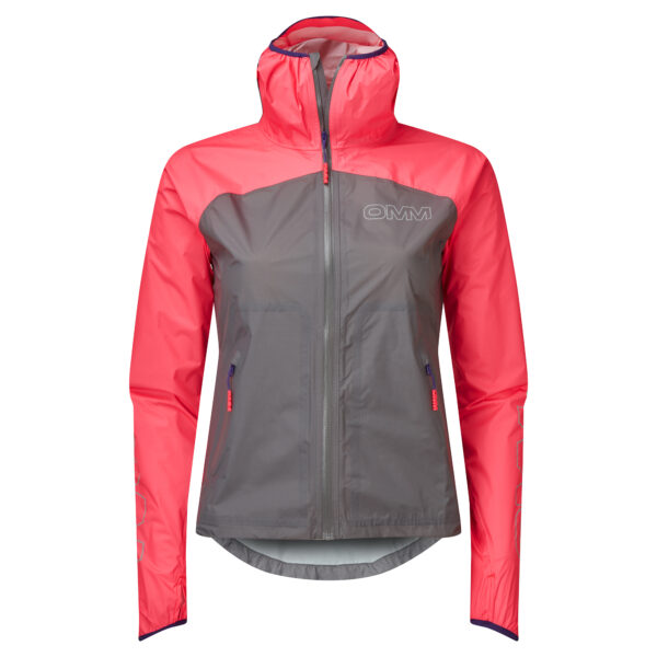 OMM Women's Halo+ Jacket - Grey/Pink - Image 3