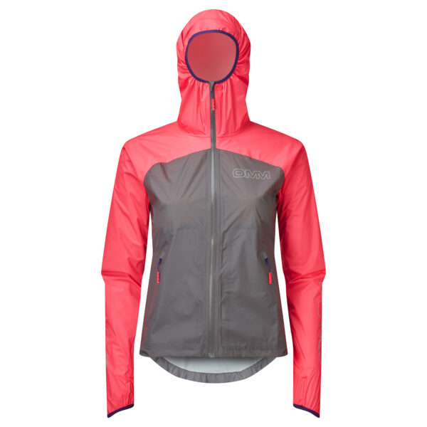 OMM Women's Halo+ Jacket - Grey/Pink - Image 2