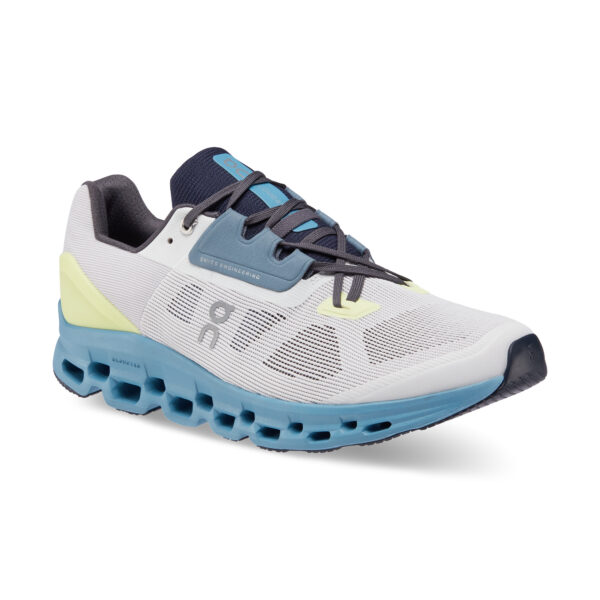On Running Men's Cloudstratus - Frost/Niagara - Image 3