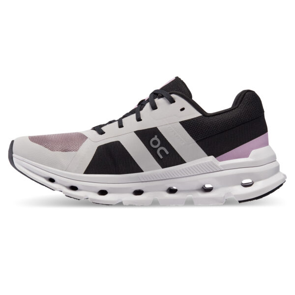 On Running Women's Cloudrunner - Heron/Black - Image 2