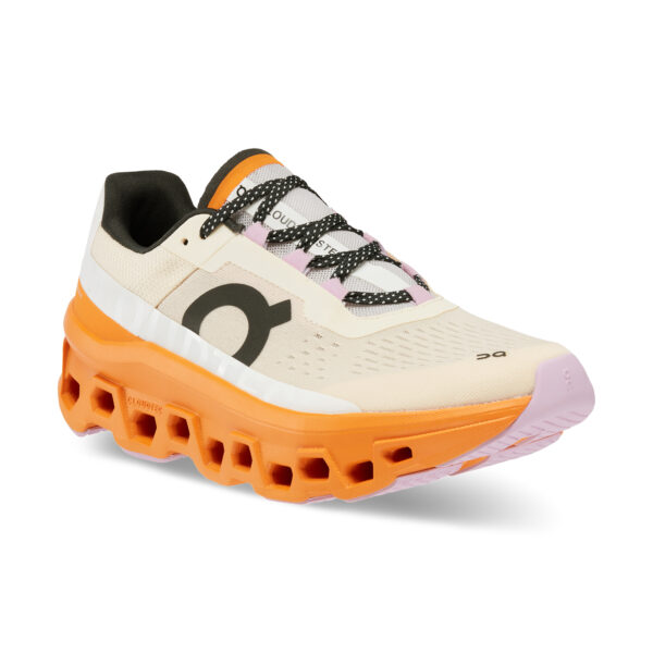 On Running Women's Cloudmonster - Fawn/Turmeric - Image 3