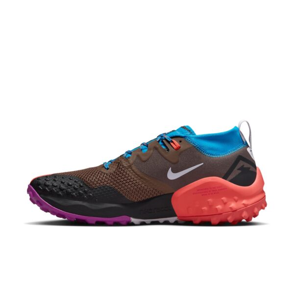 Nike Men's Wildhorse 7 - Ironstone/Barely Grape/Laser Blue/Black - Image 2