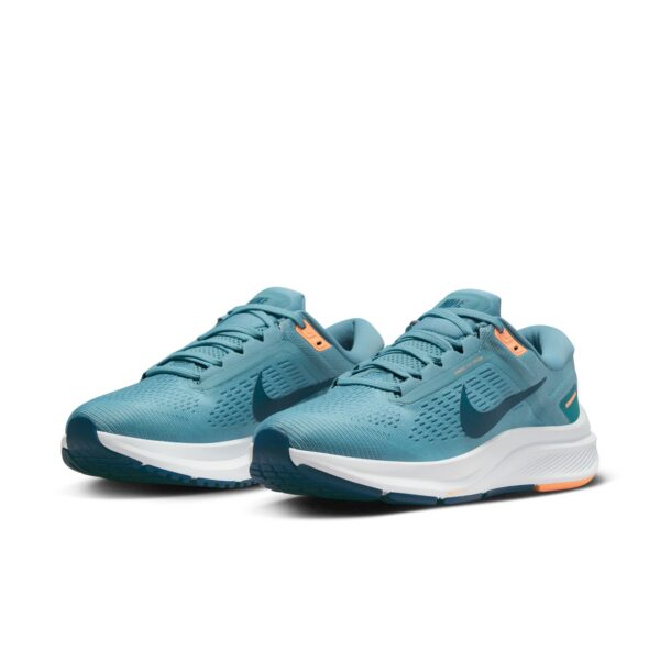 Nike Women's Air Zoom Structure 24 - Cerulean/Valerian Blue/Bright Spruce - Image 3
