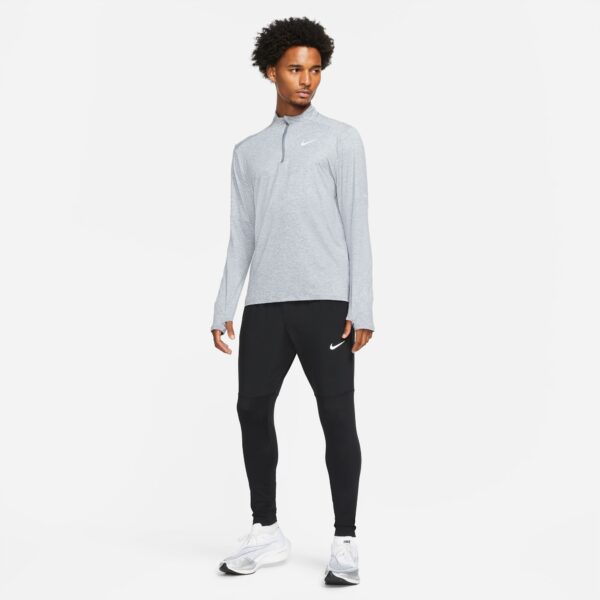 Nike Men's Dri-FIT Element 1/2 Zip Top - Smoke Grey/Grey Fog/Htr/Reflective Silv - Image 3