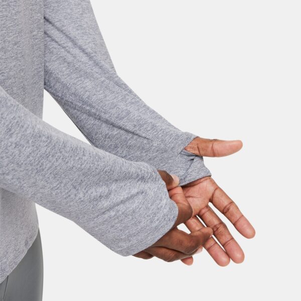 Nike Men's Dri-FIT Element 1/2 Zip Top - Smoke Grey/Grey Fog/Htr/Reflective Silv - Image 8