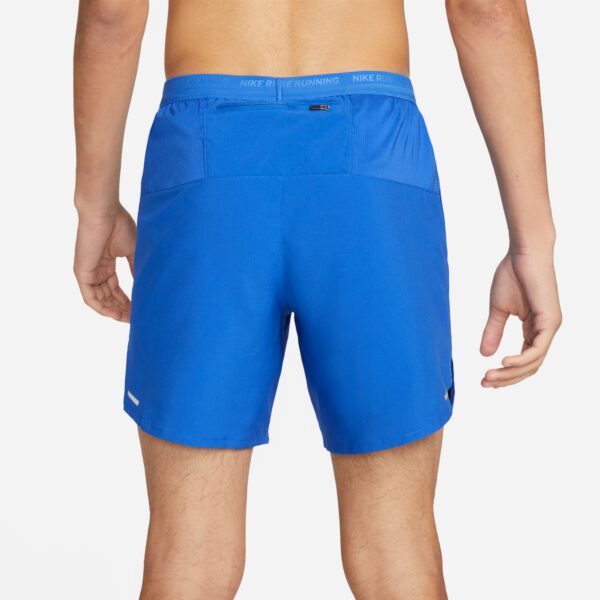 Nike Men's Stride 7" 2-In-1 Shorts - Game Royal/Black/Black/Reflective Silv - Image 2