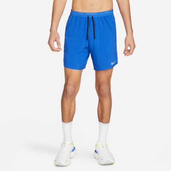 Nike Men's Stride 7" 2-In-1 Shorts - Game Royal/Black/Black/Reflective Silv - Image 3