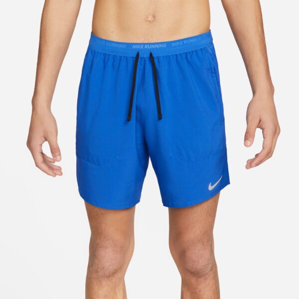 Nike Men's Stride 7" 2-In-1 Shorts - Game Royal/Black/Black/Reflective Silv