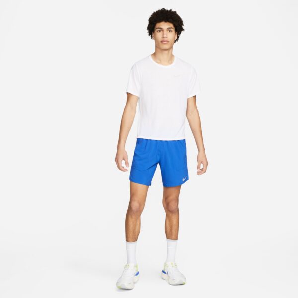 Nike Men's Stride 7" 2-In-1 Shorts - Game Royal/Black/Black/Reflective Silv - Image 8